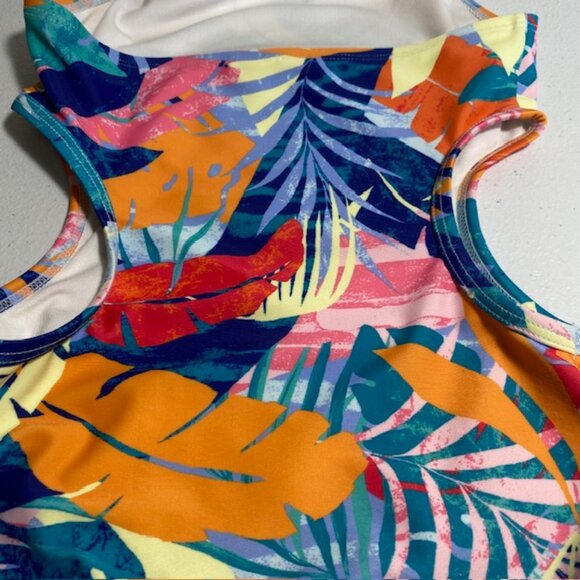 Old Navy One piece Girl's Swimsuit size 6/7 multicolor - Picture 7 of 8